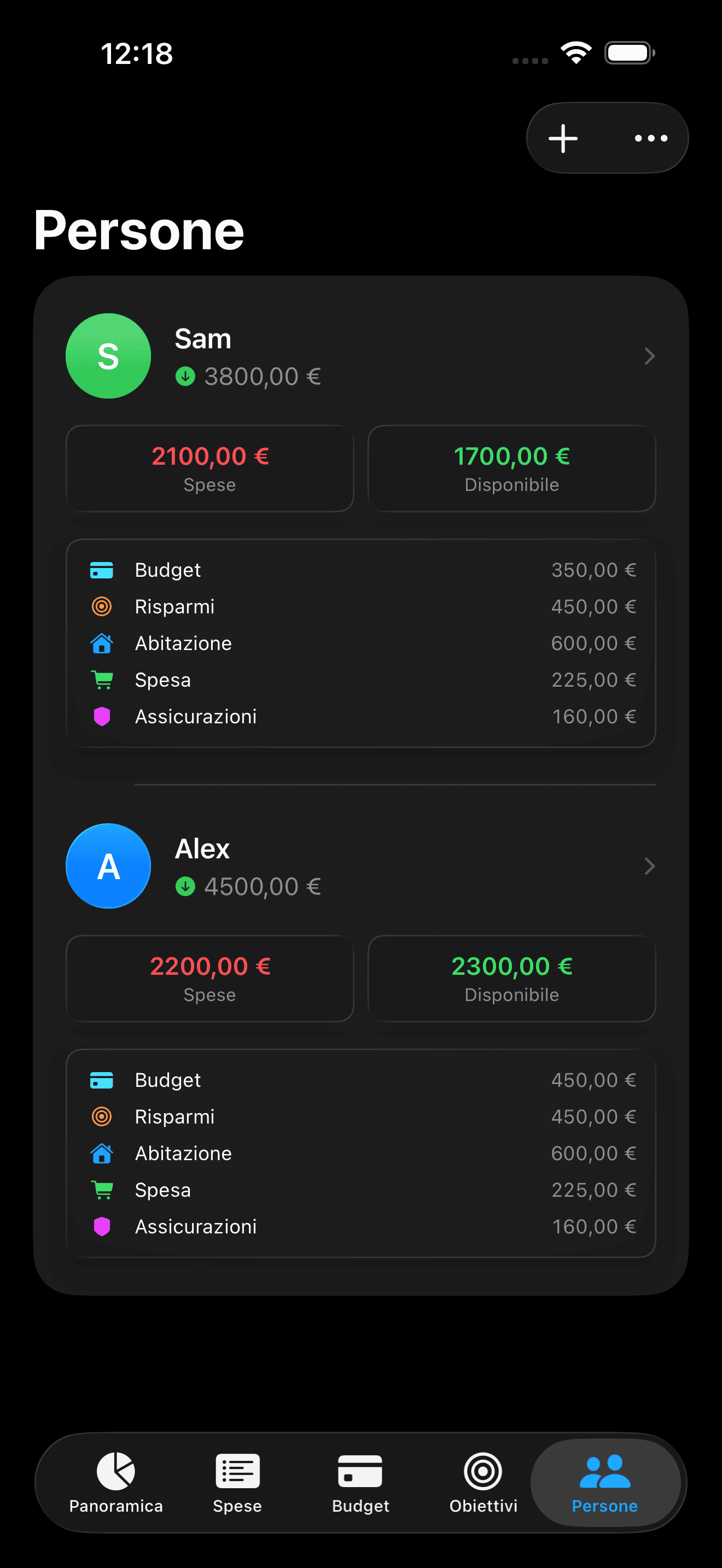 Splitrate: Gestisci la tua famiglia